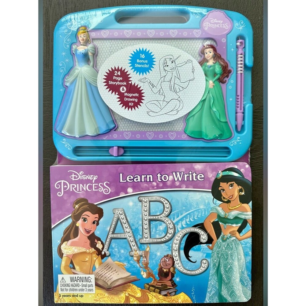 Disney Princess Learn to Write ABC Magnetic Board Book
